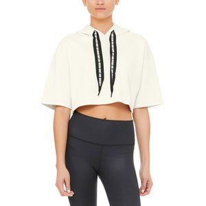 NWT, Alo Yoga Women's Air Land Ocean Crop Hoodie